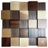 Exotische Akustikplatte MIX - NATURAL WOOD PANELS Holzdiffusor