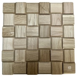 Panel Mozaika drewniana Dąb NATUR - Maria 1