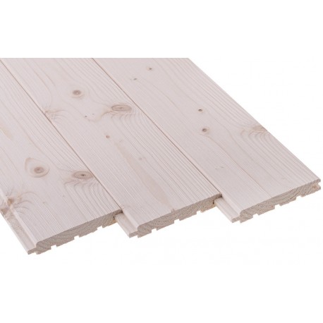 Deska Elewacyjna 19x121mm profil SOFTLINE - świerk skandynawski