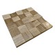 Kostka Łupana DĄB 3D *066 - panel ścienny drewniany mozaika Natural Wood Panels