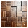 SAPELI exotische MAHAGONI-Akustikplatte - NATURAL WOOD PANELS Holzdiffusor